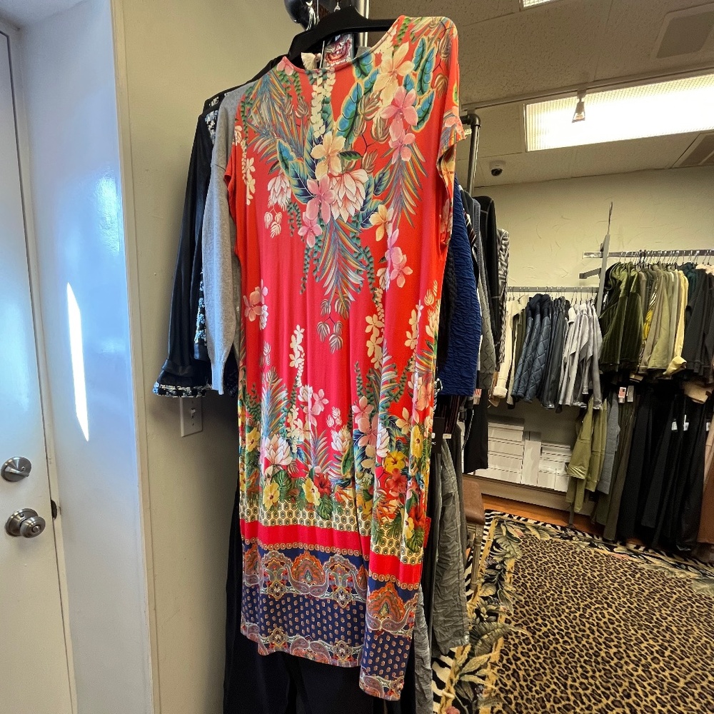 Johnny Was Rapsodia Maxi Henley NWT